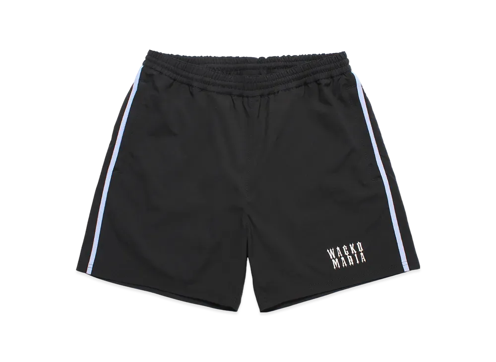 WACKO MARIA Nylon Board Shorts "Black"