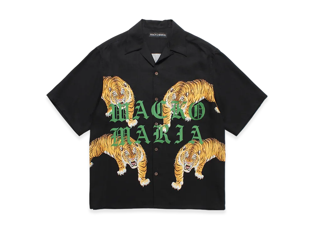 WACKO MARIA x Tim Lehi Hawaiian Shirt "Black"