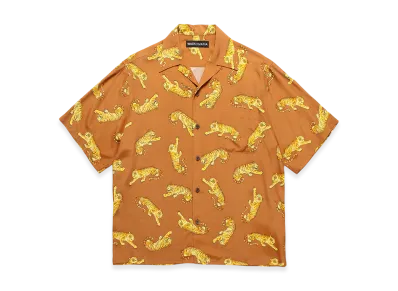 WACKO MARIA x Tim Lehi Hawaiian Shirt "Brown"
