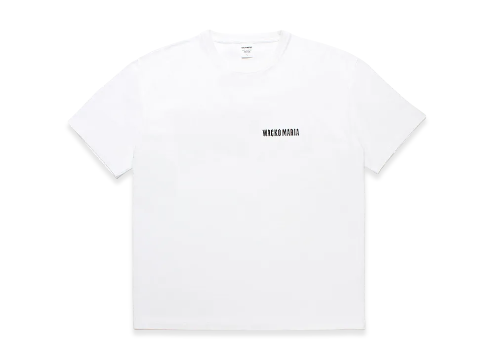 WACKO MARIA x Tim Lehi Washed Heavy Weight T-Shirt "White"