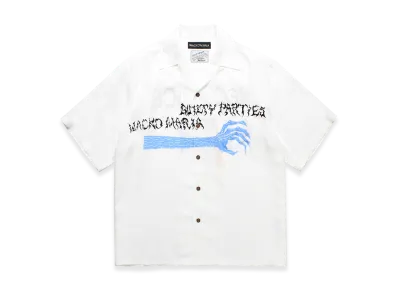 WACKO MARIA x Neckface Hawaiian Shirt "White"