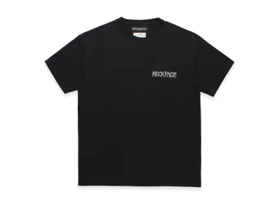 WACKO MARIA x Neckface Washed Heavy Weight Color T-Shirt "Black"