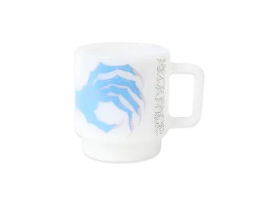 WACKO MARIA x Neckface Milk Glass Mug "White"