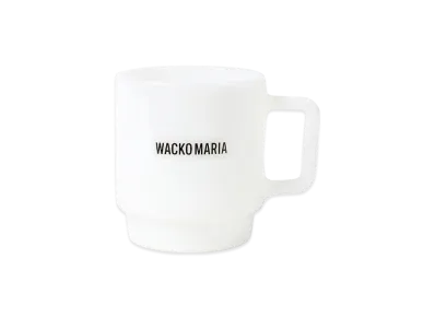 WACKO MARIA Milk Glass Mug "White"