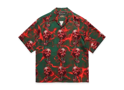 WACKO MARIA x 56 Tattoo Studio Hawaiian Shirt "Green"