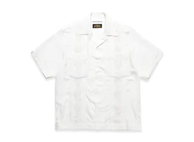 WACKO MARIA x 56 Tattoo Studio Cuba Shirt "White"