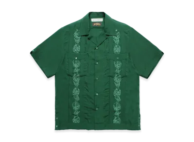 WACKO MARIA x 56 Tattoo Studio Cuba Shirt "Green"