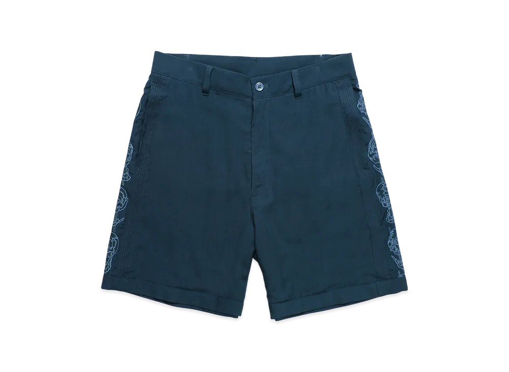 WACKO MARIA x 56 Tattoo Studio Cuba Shorts "Navy"