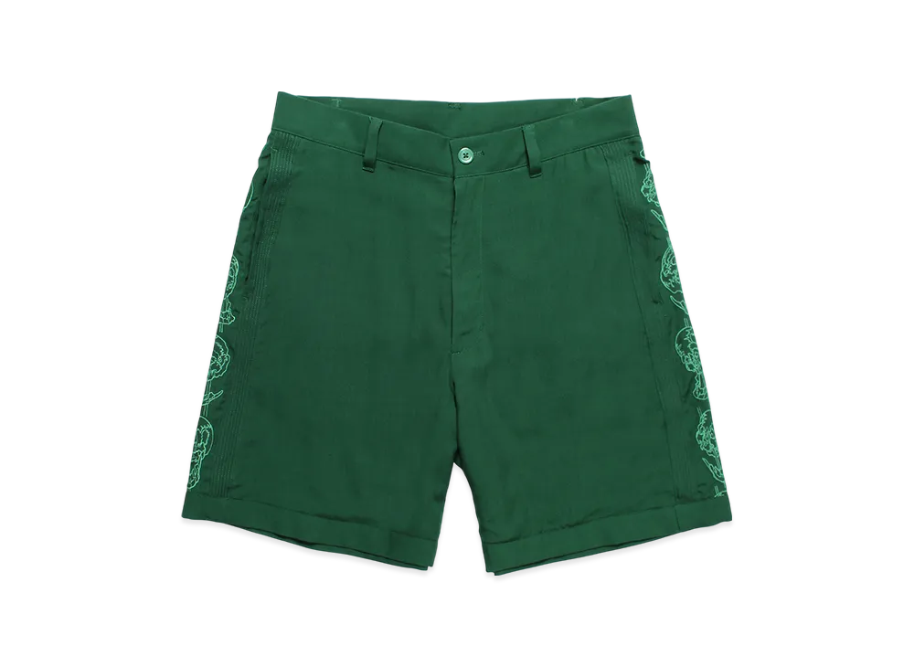 WACKO MARIA x 56 Tattoo Studio Cuba Shorts "Green"