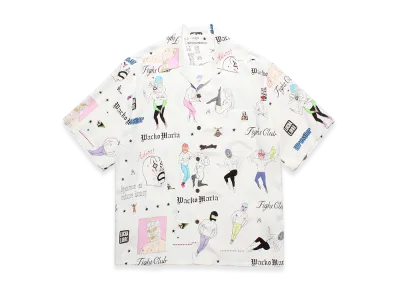 WACKO MARIA Hawaiian Shirt "White"