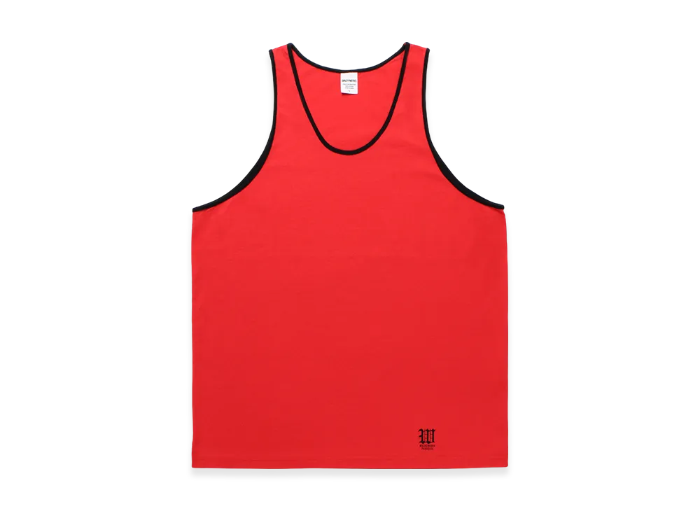 WACKO MARIA BASKET BALL TANK TOP のみ WACKO MARIA】ロゴプリント バスケットボールタンクトップ