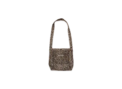 WACKO MARIA x Speak Easy Leopard Mesh Shoulder Bag "Beige"