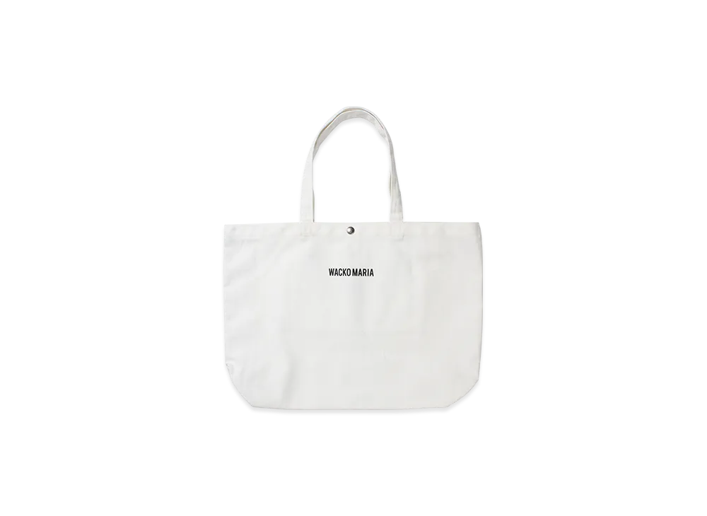 WACKO MARIA x Speak Easy Tote Bag "White"