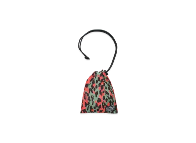WACKO MARIA Leopard Drawstring Bag "Green"
