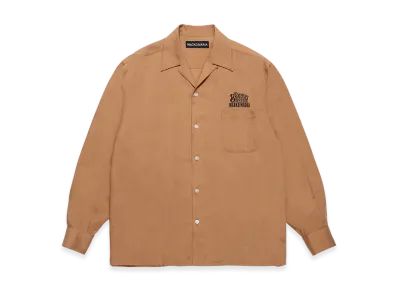 WACKO MARIA x MR.BROTHERS CUT CLUB 50's Shirt "Brown"
