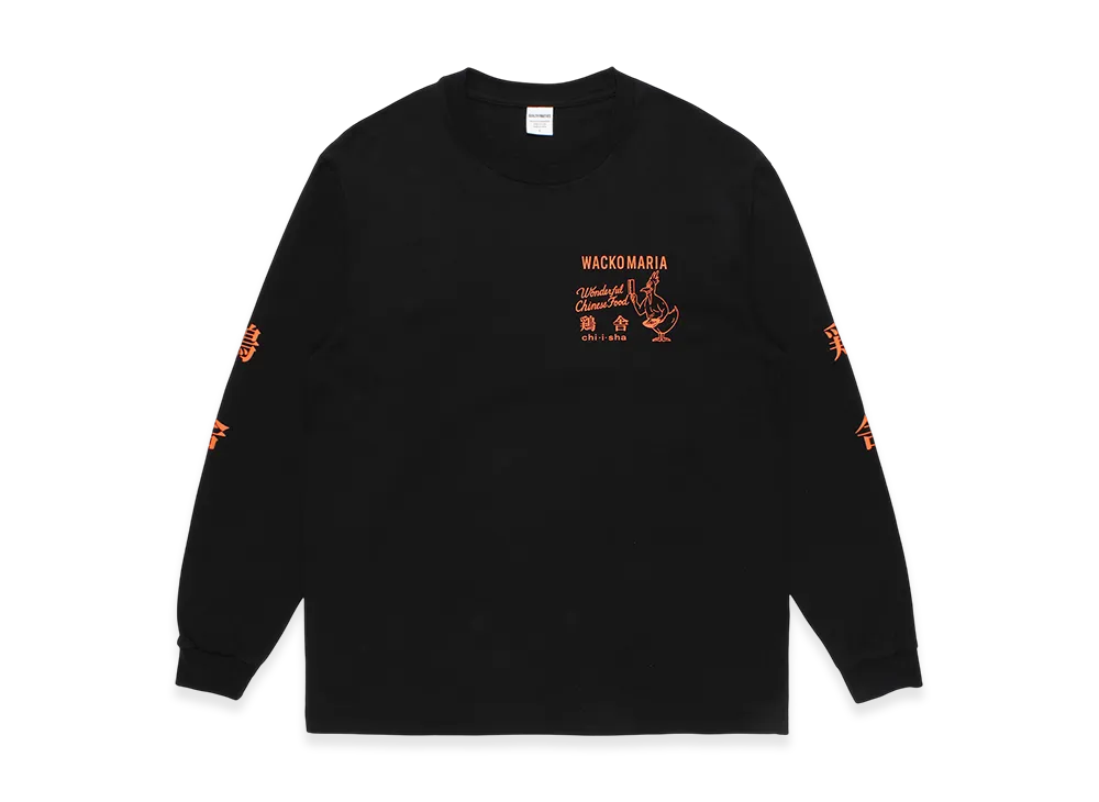 ワコマリア 鶏舎 ロングスリーブTシャツ WACKO MARIA 鶏舎 ロングスリーブTシャツ ブラック L - メルカリ