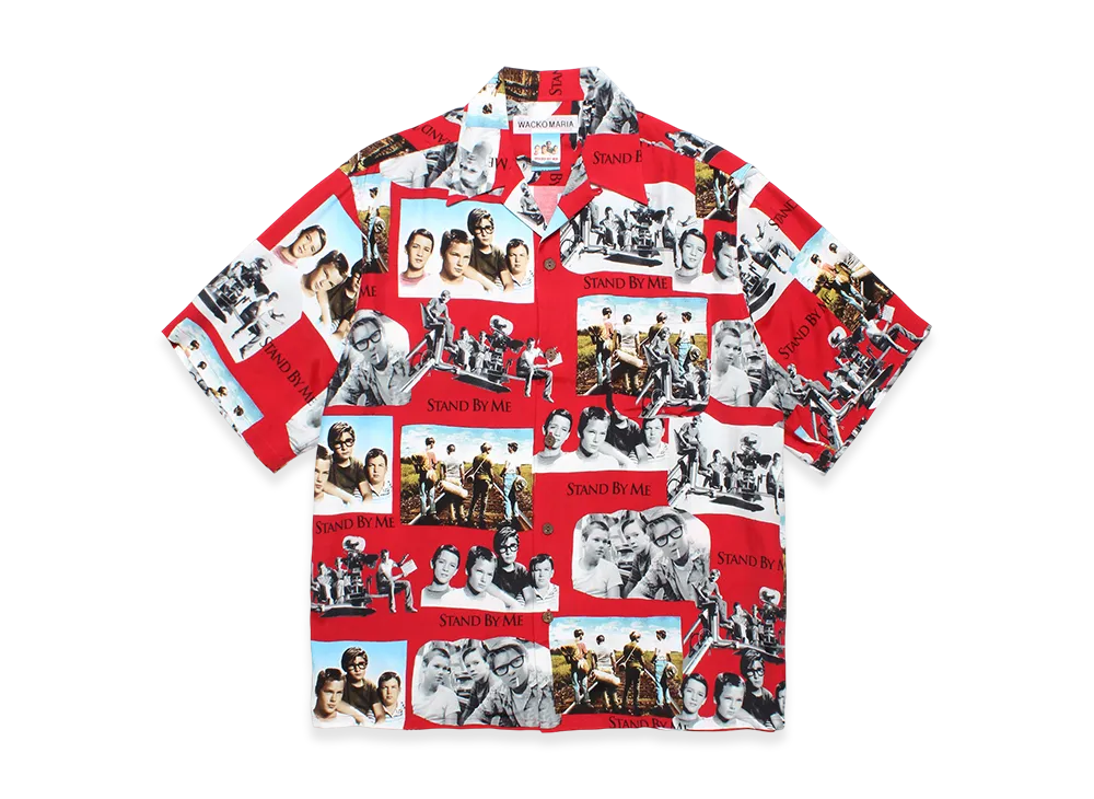 WACKO MARIA x Stand By Me Hawaiian Shirt "Red"