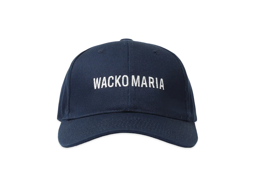 WACKO MARIA 6 Panel Cap "Navy"