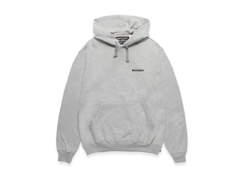 WACKO MARIA Heavy Weight Hooded Sweat Shirt "Gray"