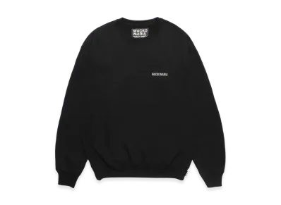 WACKO MARIA Heavy Weight Sweat Shirt "Black"