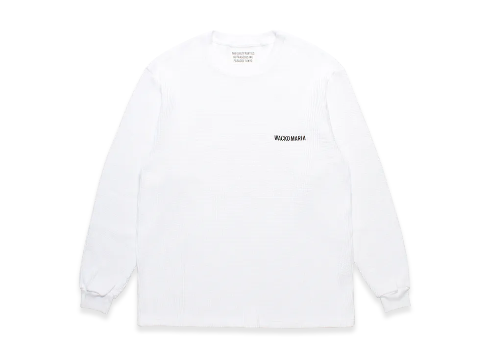 WACKO MARIA Thermal Shirt "White"
