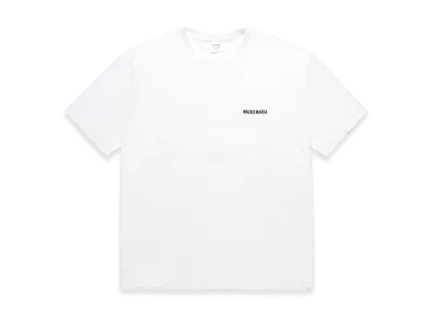 WACKO MARIA Washed Heavy Weight T-Shirt "White"