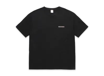 WACKO MARIA Washed Heavy Weight T-Shirt "Black"