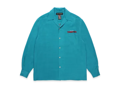 WACKO MARIA x Terrifier 50's Open Collar Shirt "Blue"