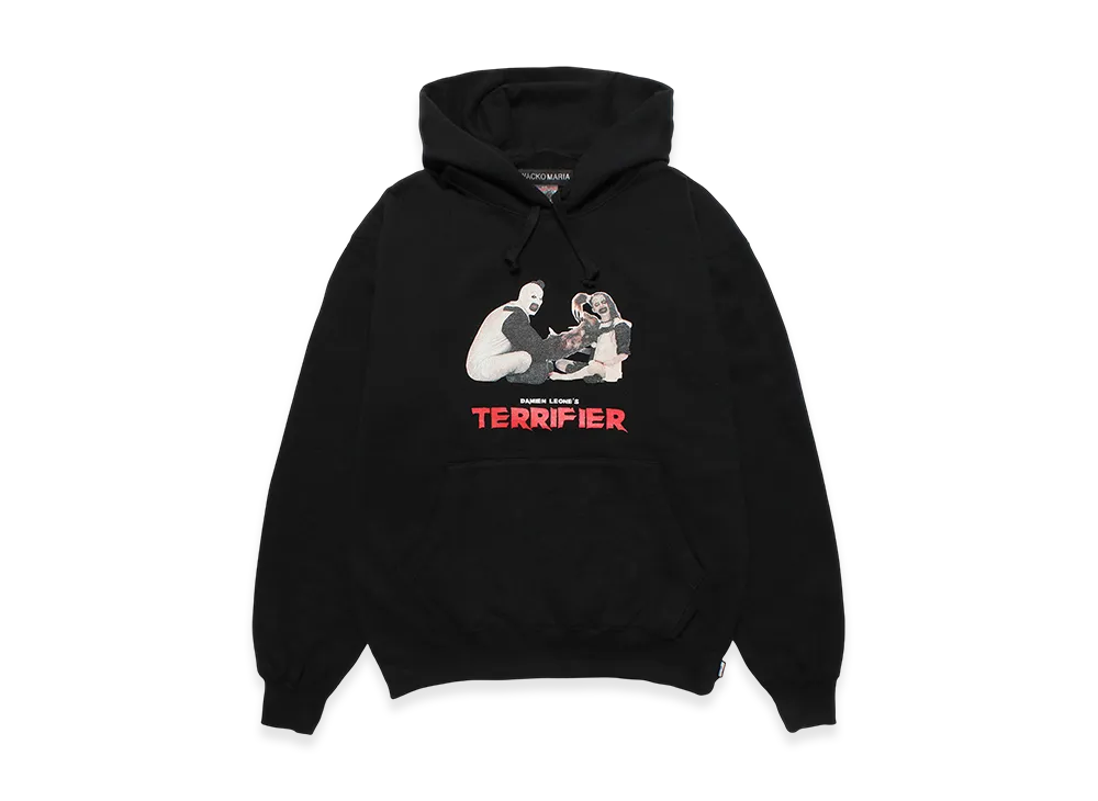 WACKO MARIA x Terrifier Heavy Weight Hooded Sweat Shirt "Black"