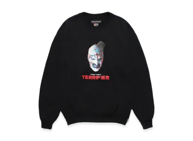 WACKO MARIA x Terrifier Heavy Weight Sweat Shirt "Black"