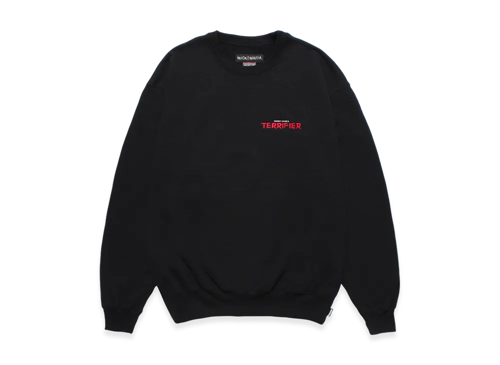 WACKO MARIA x Terrifier Heavy Weight Sweat Shirt "Black"