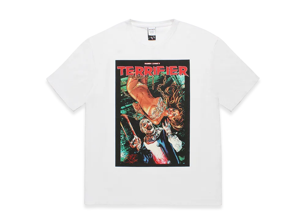 WACKO MARIA x Terrifier Washed Heavy Weight T-Shirt "White"