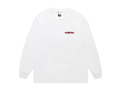 WACKO MARIA x Terrifier Washed Heavy Weight Long Sleeve T-Shirt "White"