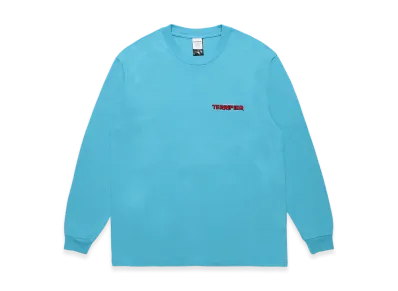 WACKO MARIA x Terrifier Washed Heavy Weight Long Sleeve T-Shirt "Blue"