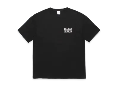 WACKO MARIA Washed Heavy Weight T-Shirt "Black"