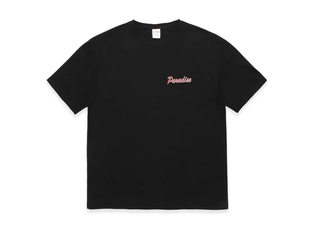 WACKO MARIA Washed Heavy Weight T-Shirt "Black"