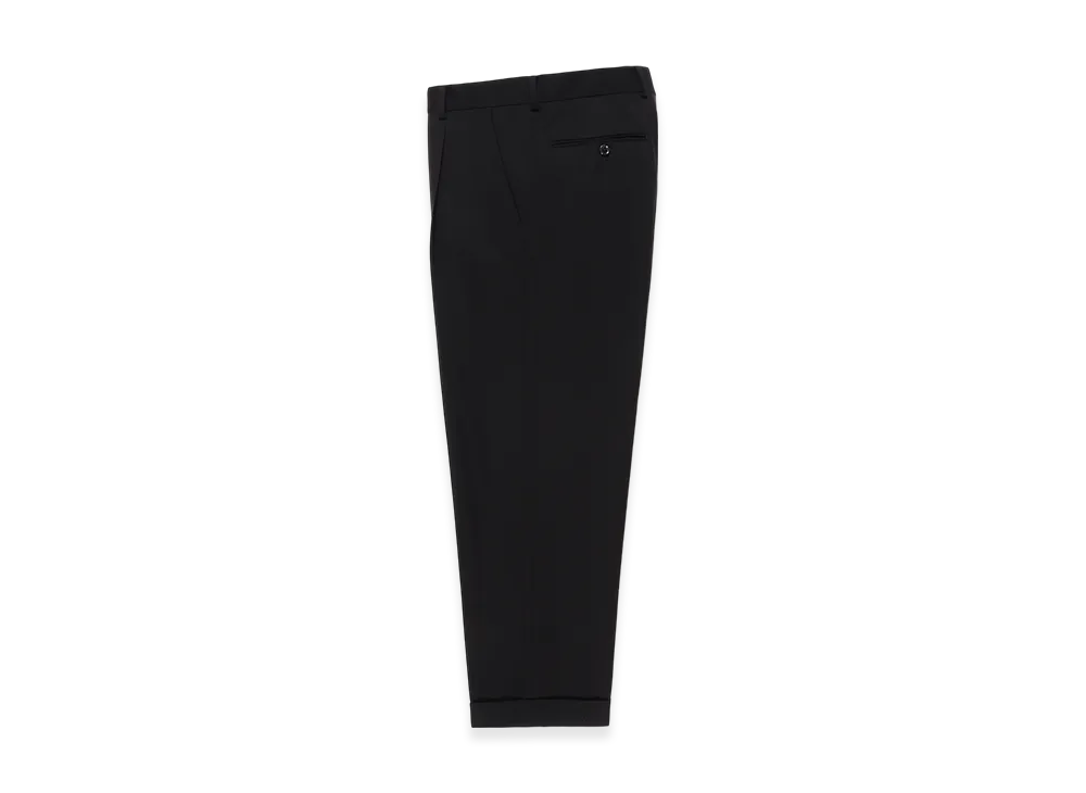 WACKO MARIA x Dormeuil Pleated Trousers Type-2 "Black"