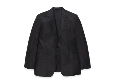 WACKO MARIA x Dormeuil Glitter Single Breasted Jacket "Black"