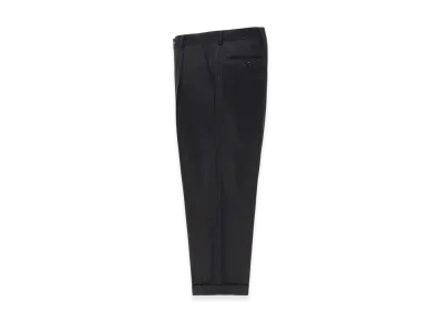 WACKO MARIA x Dormeuil Glitter Pleated Trousers Type-2 "Black"