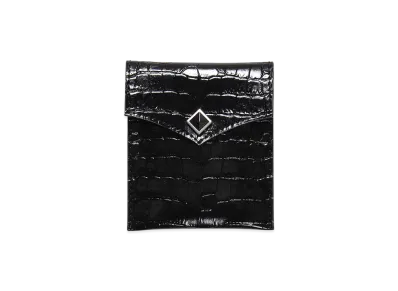 WACKO MARIA Embossed Letaher Portable Ashtray "Black"