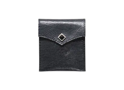 WACKO MARIA Lizard Letaher Portable Ashtray "Black"