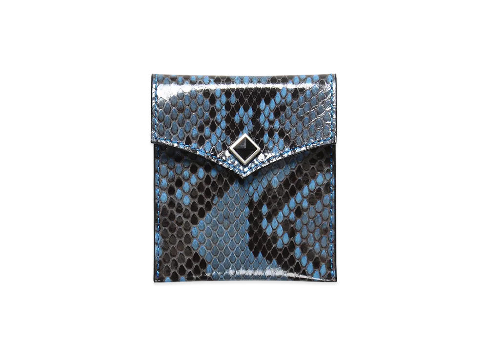 WACKO MARIA Python Letaher Portable Ashtray "Blue"