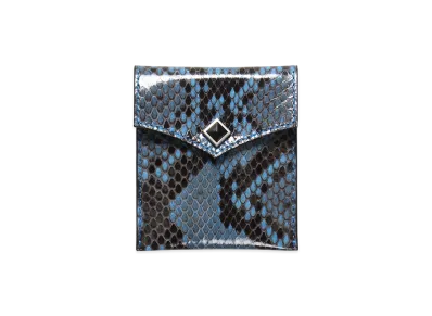 WACKO MARIA Python Letaher Portable Ashtray "Blue"