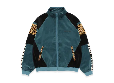 WACKO MARIA Velveteen Track Jacket "Blue"