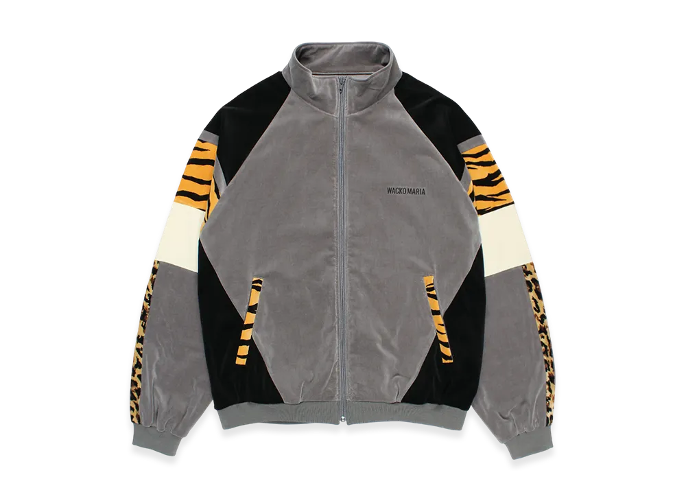 WACKO MARIA Velveteen Track Jacket "Gray"