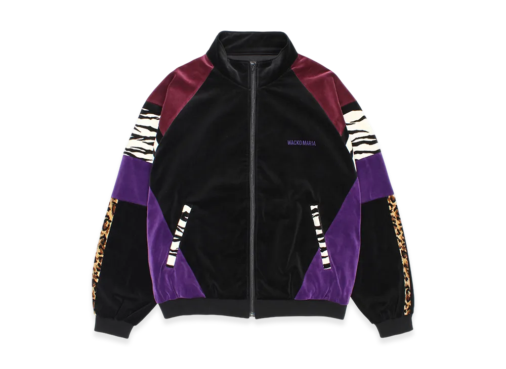 WACKO MARIA Velveteen Track Jacket "Black"
