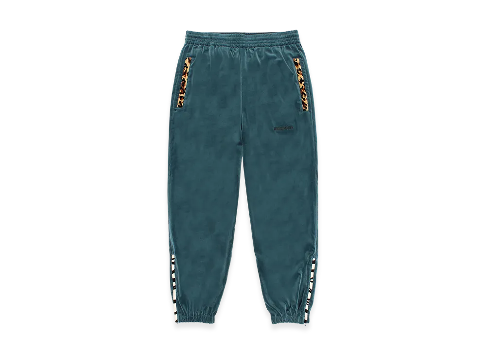WACKO MARIA Velveteen Track Pants "Blue"