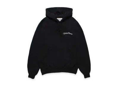 WACKO MARIA Middle Weight Hooded Sweat Shirt "Black"