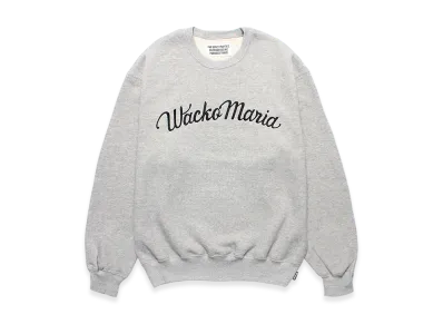 WACKO MARIA Middle Weight Sweat Shirt "Gray"