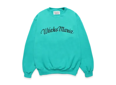 WACKO MARIA Middle Weight Sweat Shirt "Mint"